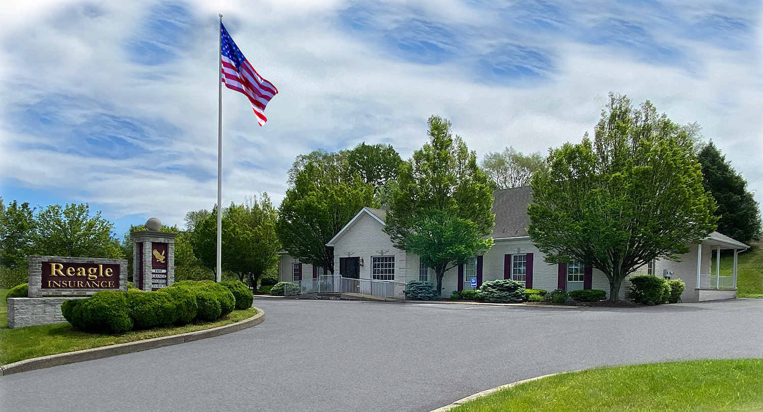 Exterior of the Reagle Insurance office in Easton PA